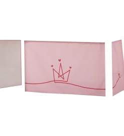 Senge*Hoppekids Forhæng Til Halvhøj Seng - 70x160 cm - Princess