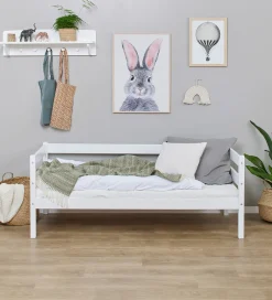 Senge*Hoppekids Juniorseng - ECO Comfort - 70x160 cm - Hvid