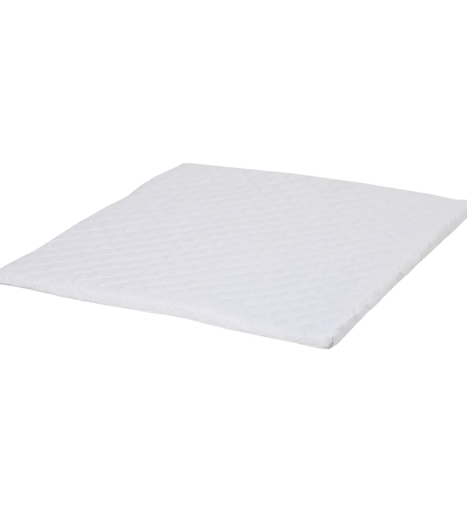Madrasser*Hoppekids Madras Til kravlegård - Hør - 80x86 cm - Hvid