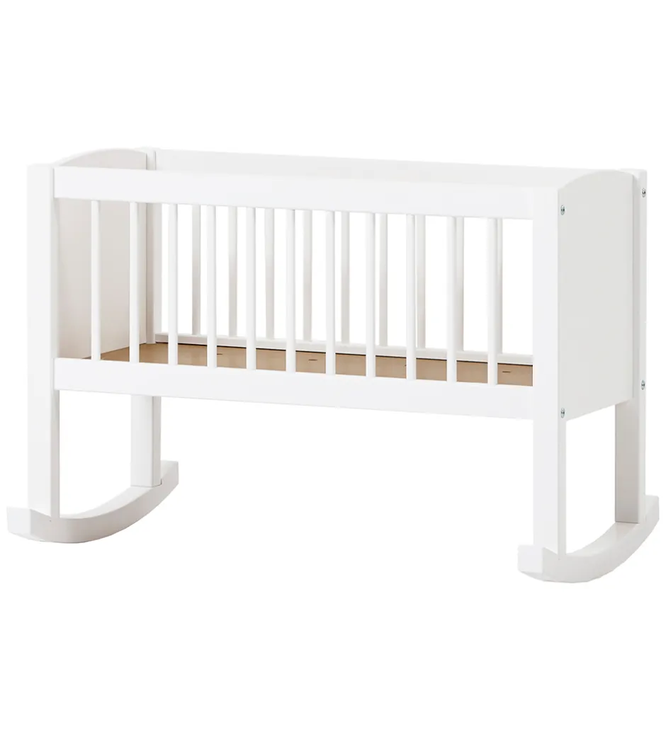 Hoppekids Vugge - 86x47x62 cm - Hvid