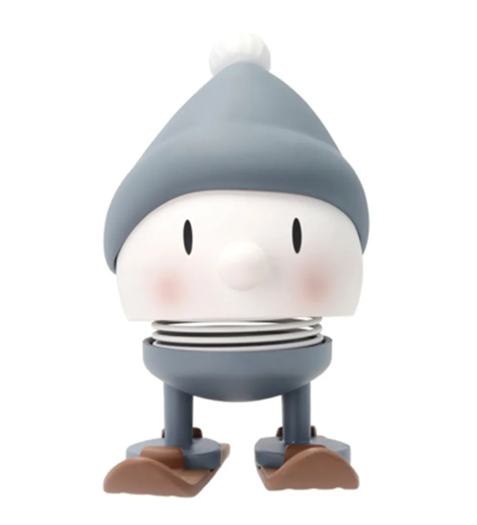 Hoptimist Skiing Bumble - 7,2 cm - Sky