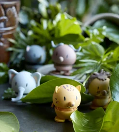 Pyntefigurer|Dekoration*Hoptimist Soft Leopard - 7,6 cm - Gul