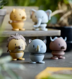 Pyntefigurer|Dekoration*Hoptimist Soft Rhino - 7,6 cm - Grå