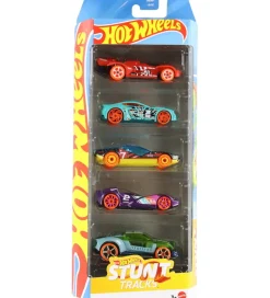 Biler, Tog Og Køretøjer*Hot Wheels Biler - 5-pak - Stunt Tracks