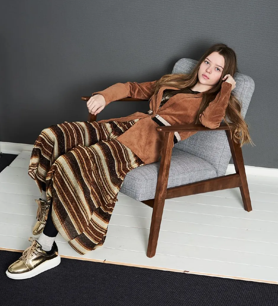 Jakkesæt Og Blazers*Hound Blazer - Fløjl - Light Brown