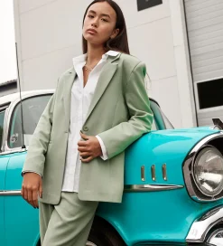 Børn Hound Blazer - Støvet Grøn
