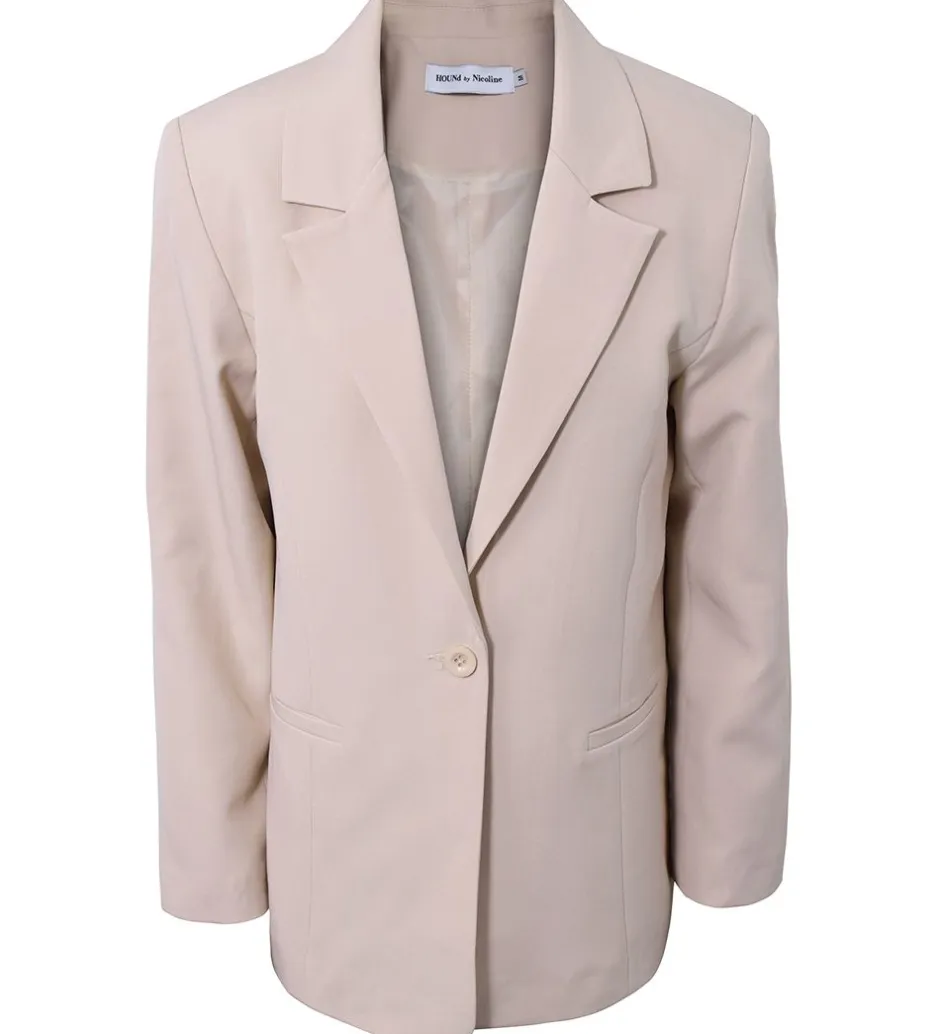 Jakkesæt Og Blazers*Hound By Nicoline Blazer - Sand