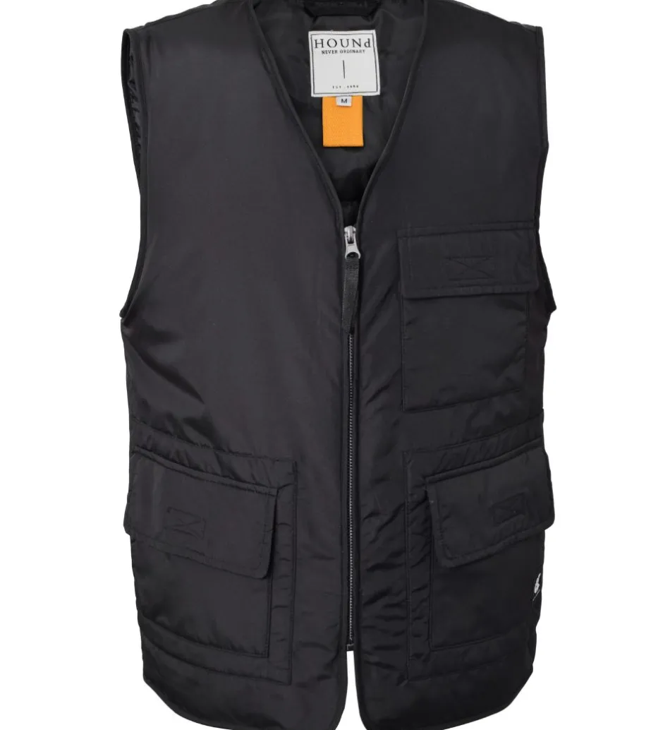 Dunveste Og Dyneveste*Hound Dynevest - Sort m. Lommer