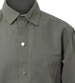Konfirmationstøj*Hound Skjorte - Linen Blend - Army