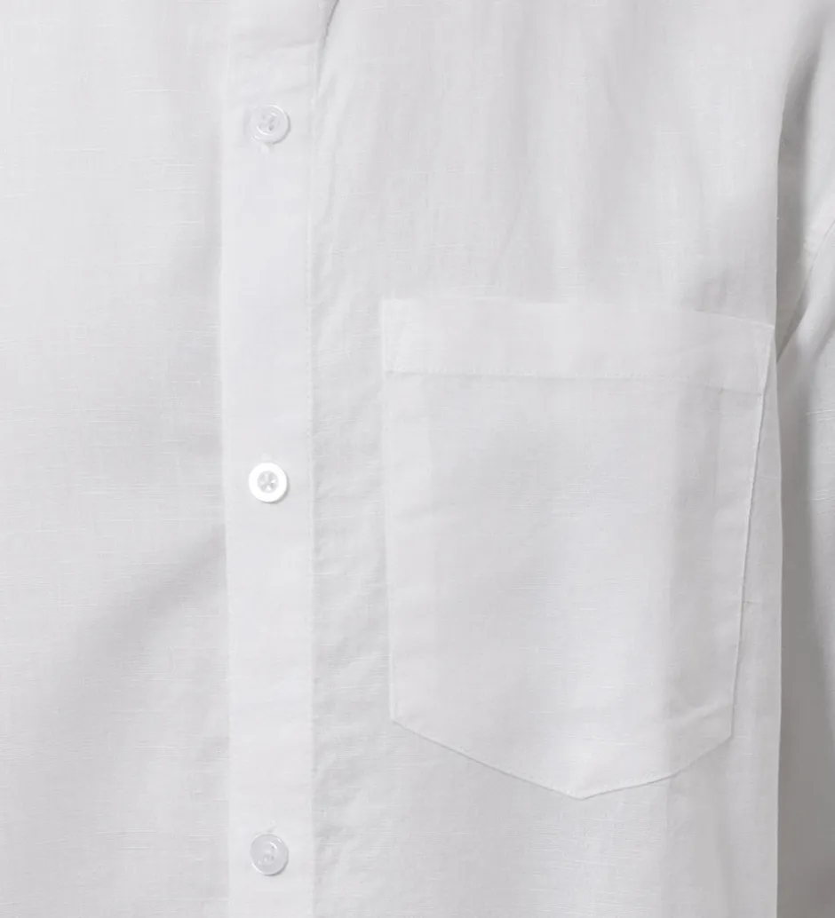 Konfirmationstøj*Hound Skjorte - Linen Blend - Hvid