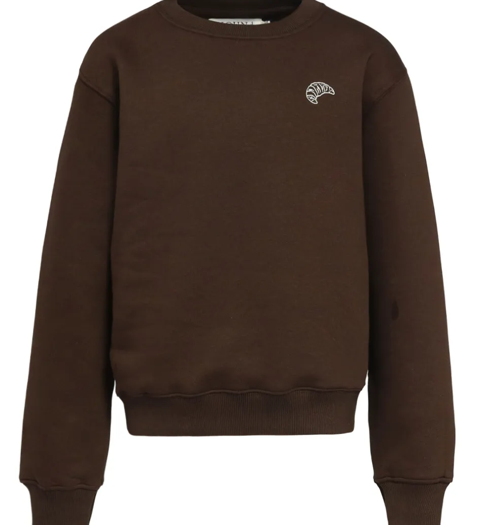 Sweatshirts|Bluser*Hound Sweatshirt - HdSofia - Dark Brown