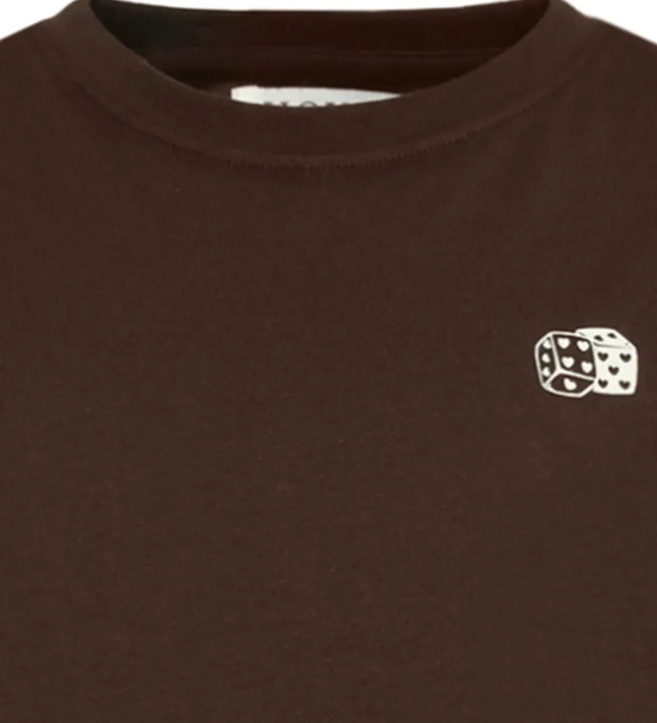 Børn Hound T-shirt - HdAsta - Dark Brown