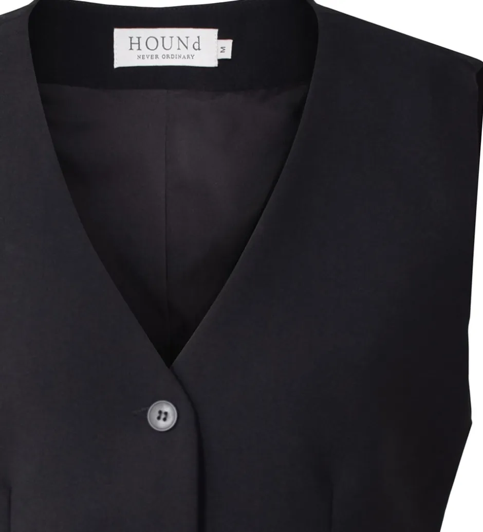 Veste|Konfirmationstøj*Hound Vest - Sort