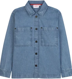 Børn HUGO Skjorte - Denim - Stone Wash