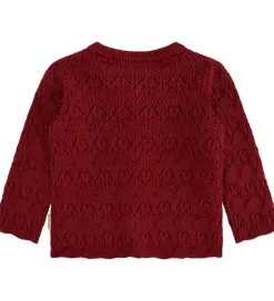 Cardigans*Hust and Claire Cardigan - Strik - HCCilja - Teaberry m. Hulmøns
