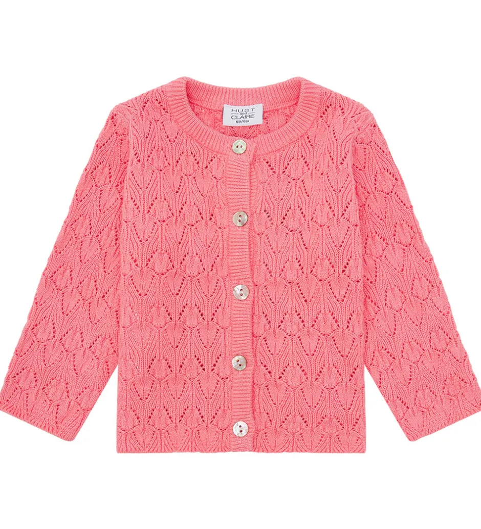 Cardigans*Hust and Claire Cardigan - Strik - HCCilja - Blushing m. Hulmøns