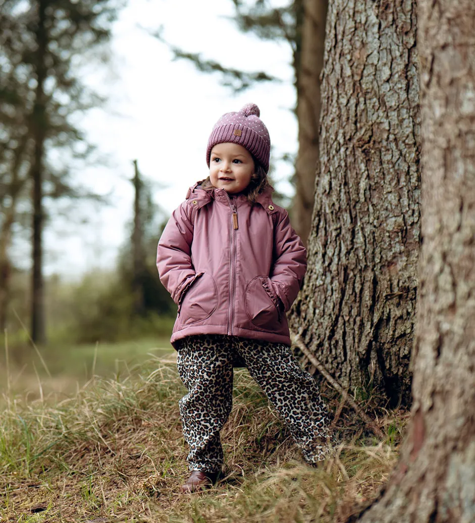 Huer Og Hatte*Hust and Claire Hue - Uld/Bomuld - Strik - HCFalke - Pale Mauve