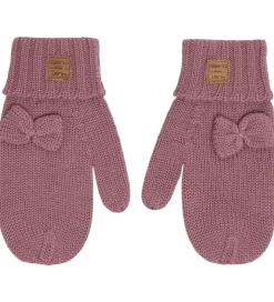 Handsker Og Luffer*Hust and Claire Luffer - Uld - Strik - HCFlorine - Pale Mauve