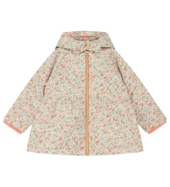 Sommerjakker*Hust and Claire sommerjakke - HCOvinni - Flamingo m. Blomster