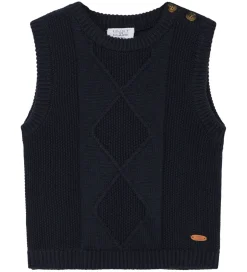 Veste*Hust and Claire Vest - Strik - Perrie - Navy