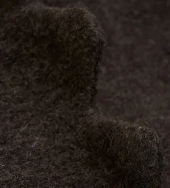 Elefanthuer*Huttelihut Elefanthue - Uldfleece - 2-lags - Dark Brown Melange