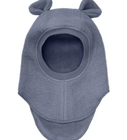 Børn Huttelihut Elefanthue - Uld - 2-lags - Folkstone Gray m. Ører