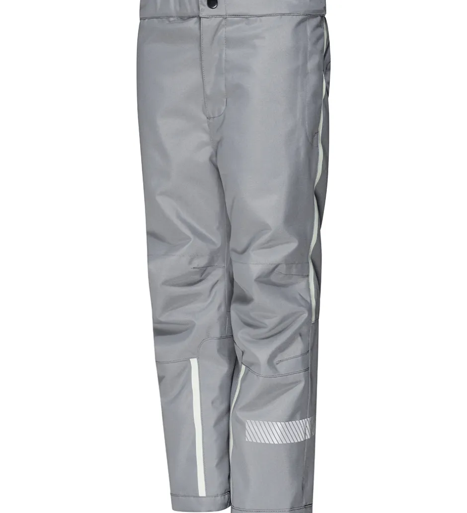 Børn ILDHU Skibukser - Norly - Light Grey m. Selvlysende Reflekser