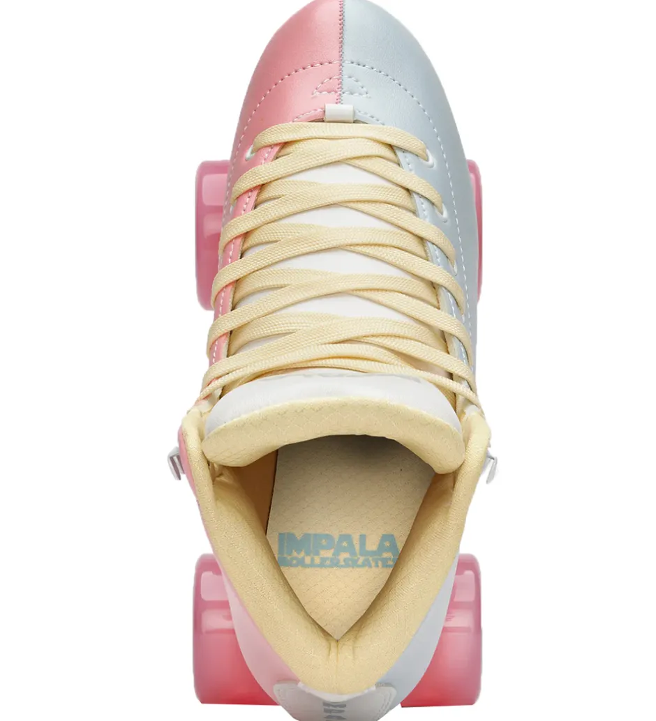 Rulleskøjter|Rulleskøjter*Impala Rulleskøjter - Quad Skate - Blue/Pink Split