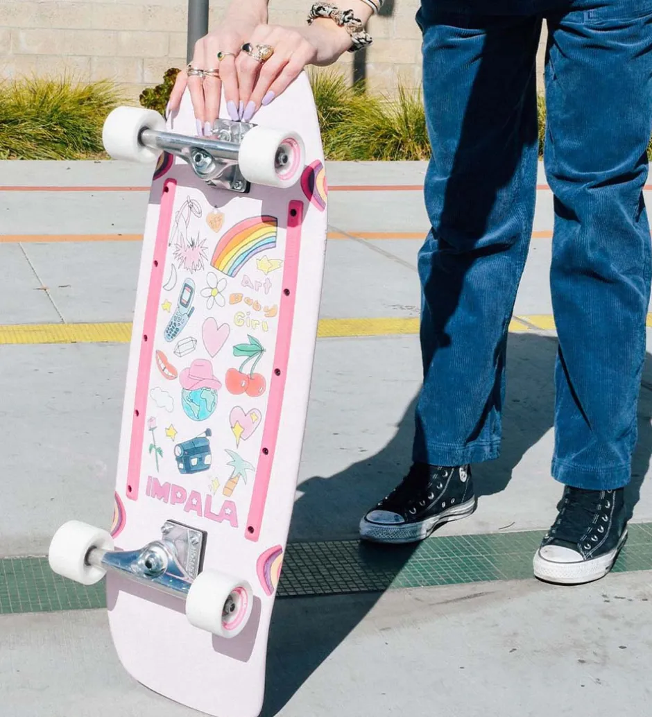 Impala Skateboard - Latis Cruiserboard - 31,5'' - Art Baby Girl