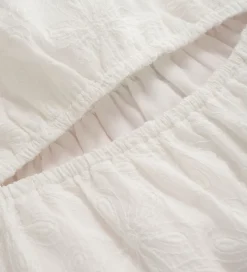 Konfirmationstøj*Indian Blue Jeans Kjole - Cloud m. Broderi