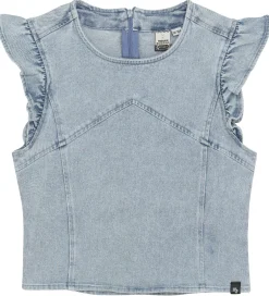 Toppe*Indian Blue Jeans Top - Light Denim Blue