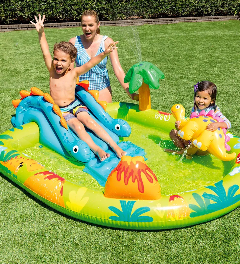 Intex Badebassin - Little Dino Play Center - 191x152x58 cm - 143