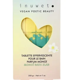Pleje- Og Toiletartikler|Bath Bombs*Inuwet Bath Tablet Fizz - 200g - Monoi