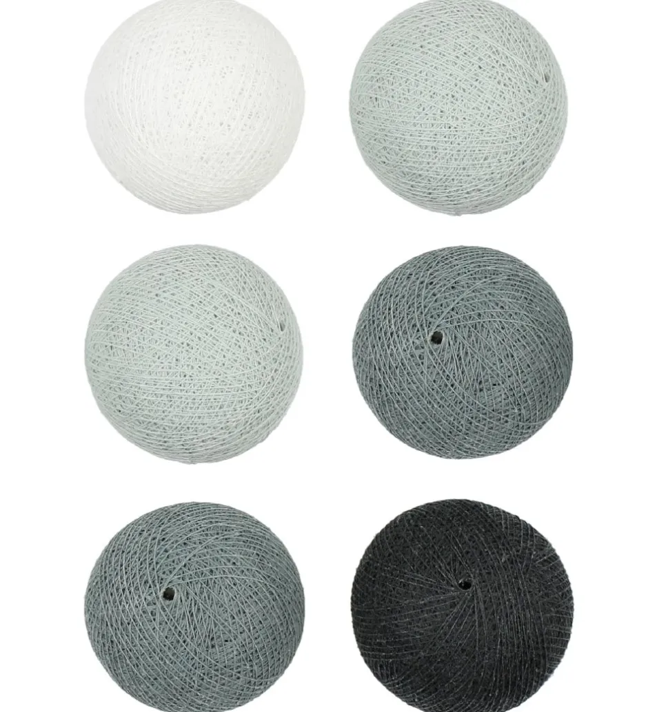 Iris Lights Lyskæde - 290 cm - 20 Lys - Graphic Grey