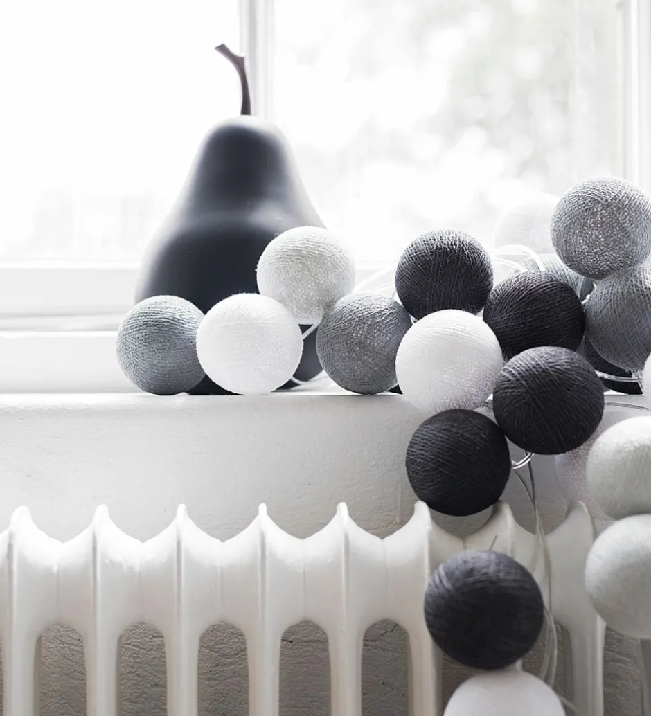 Iris Lights Lyskæde - 290 cm - 20 Lys - Graphic Grey