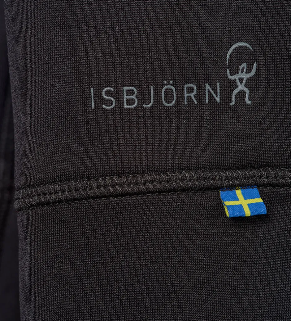 Softshell*ISBJÖRN OF SWEDEN Isbjörn Of Sweden Softshellbukser m. Fleece - Panda - Sort