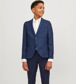 Børn Jack & Jones Blazer - JprSolaris - Noos - Medieval Blue