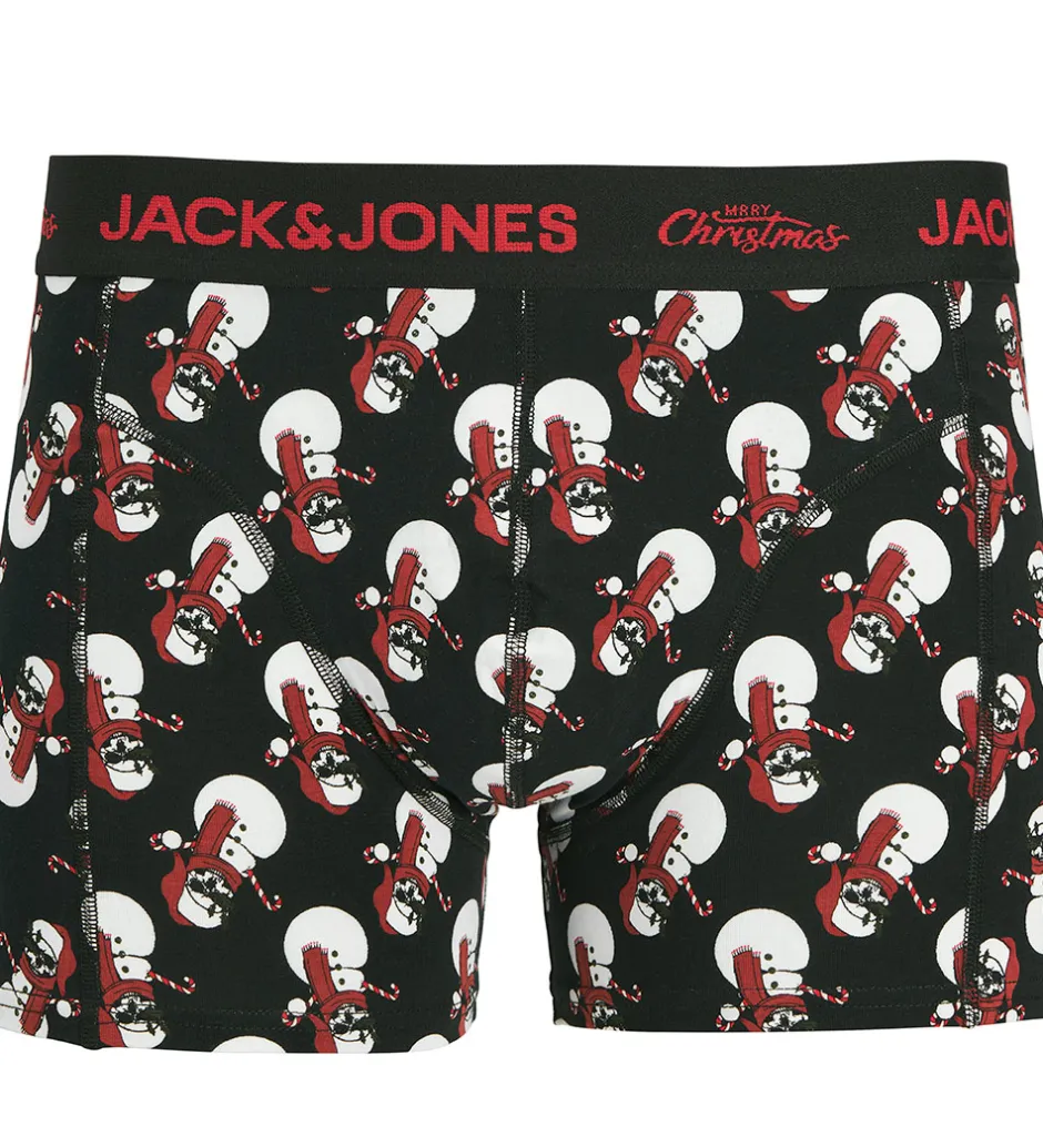 Børn Jack & Jones Gaveæske - Boxershorts/Strømper - Jacsnow - Black