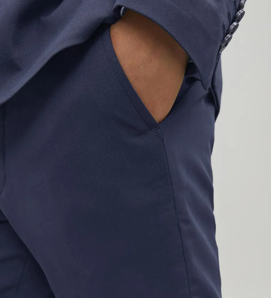 Konfirmationstøj*Jack & Jones Habitbukser - JprSolar - Noos - Medieval Blue