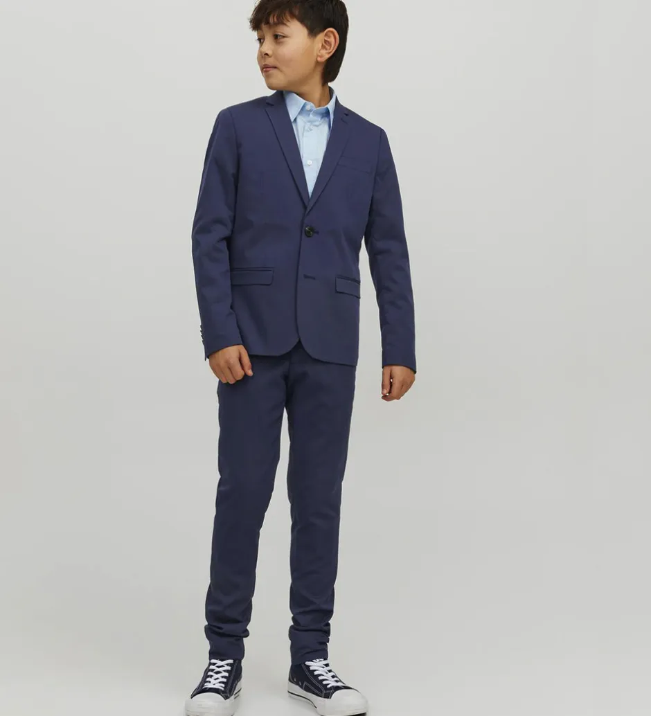 Konfirmationstøj*Jack & Jones Habitbukser - JprSolar - Noos - Medieval Blue
