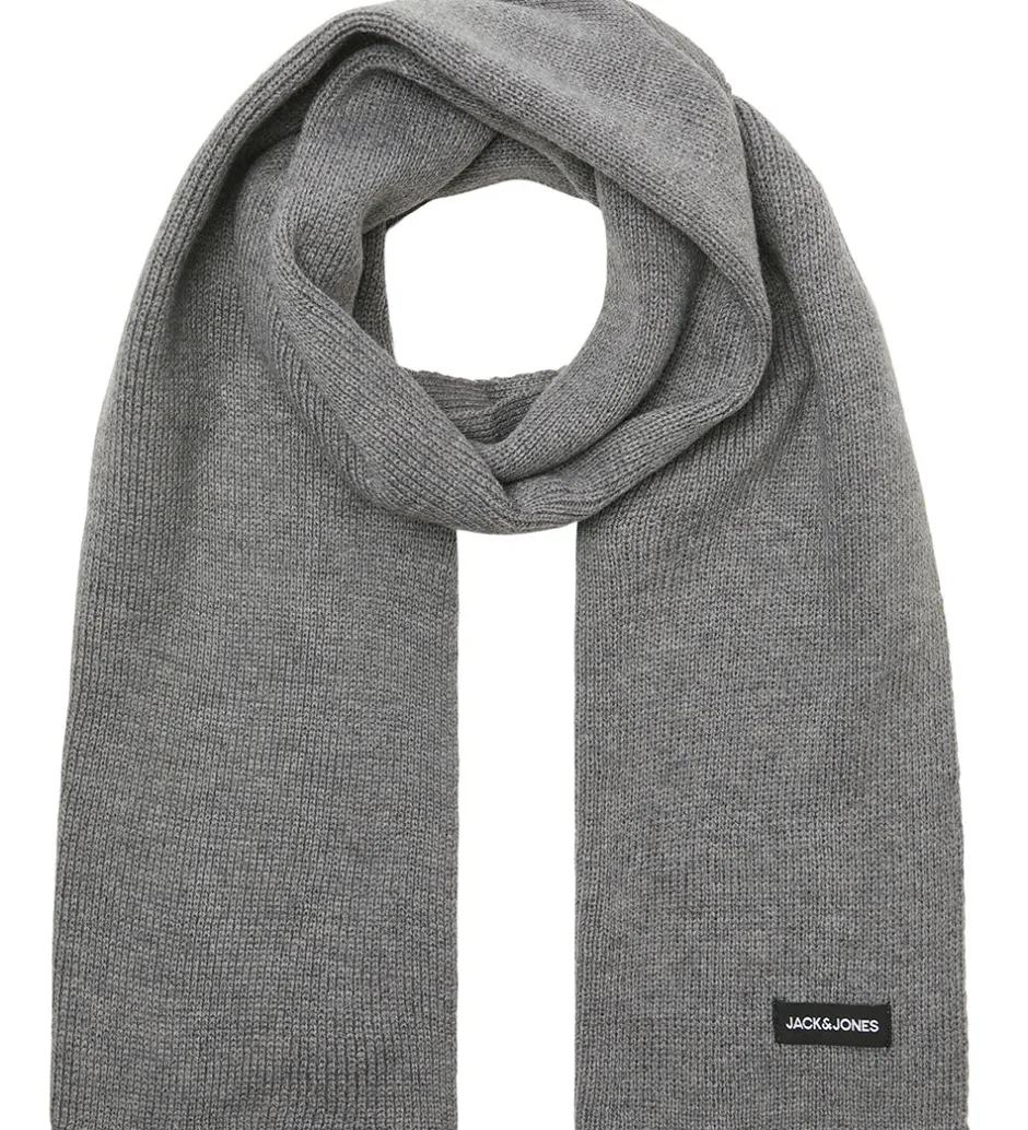 Børn Jack & Jones Halstørklæde - Strik - JacDna - Grey Melange
