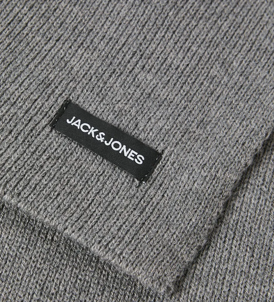 Børn Jack & Jones Halstørklæde - Strik - JacDna - Grey Melange