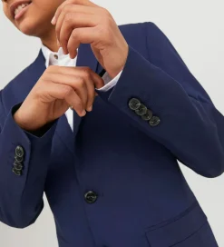 Konfirmationstøj|Jakkesæt Og Blazers*Jack & Jones Jakkesæt - Noos - JprSolar - Medieval Blue