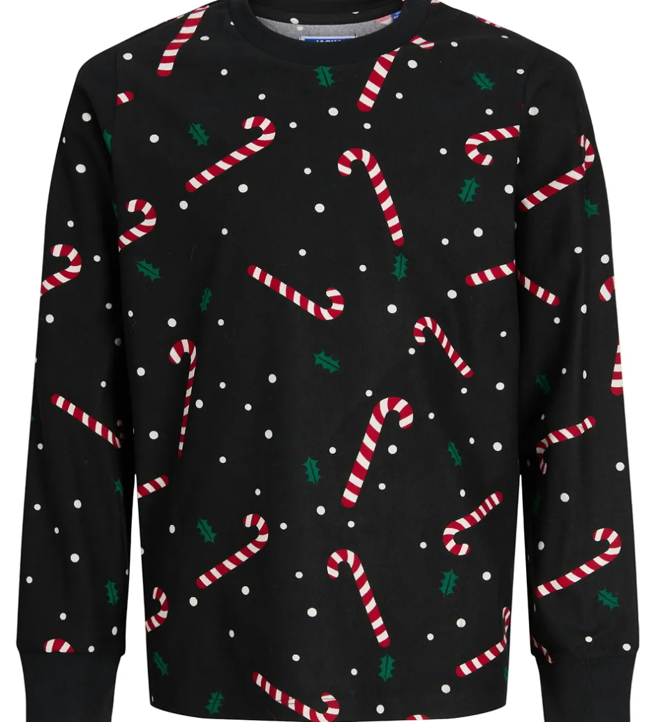 Nattøj*Jack & Jones Nattøj - JacTristan - Black/Candy Cane