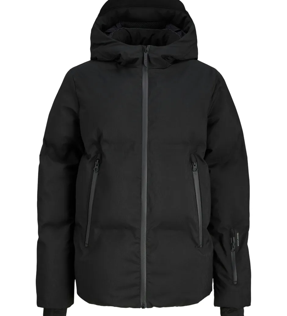 Børn Jack & Jones Vinterjakke - JcoFusion - Sort