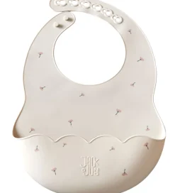 Jack o Juno Hagesmæk - Silikone - Poppy in Bloom - Cream m. Prin