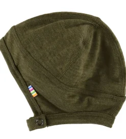 Babyhjelme*Joha Babyhjelm - Uld - 2-lags - Mos Grøn