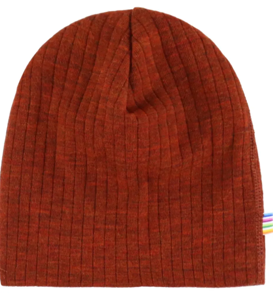 Huer Og Hatte|Uld*Joha Hue - Uld - Rib - Rust