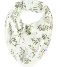 Joha Savlesmæk - Uld/Silke - Off White m. Træer