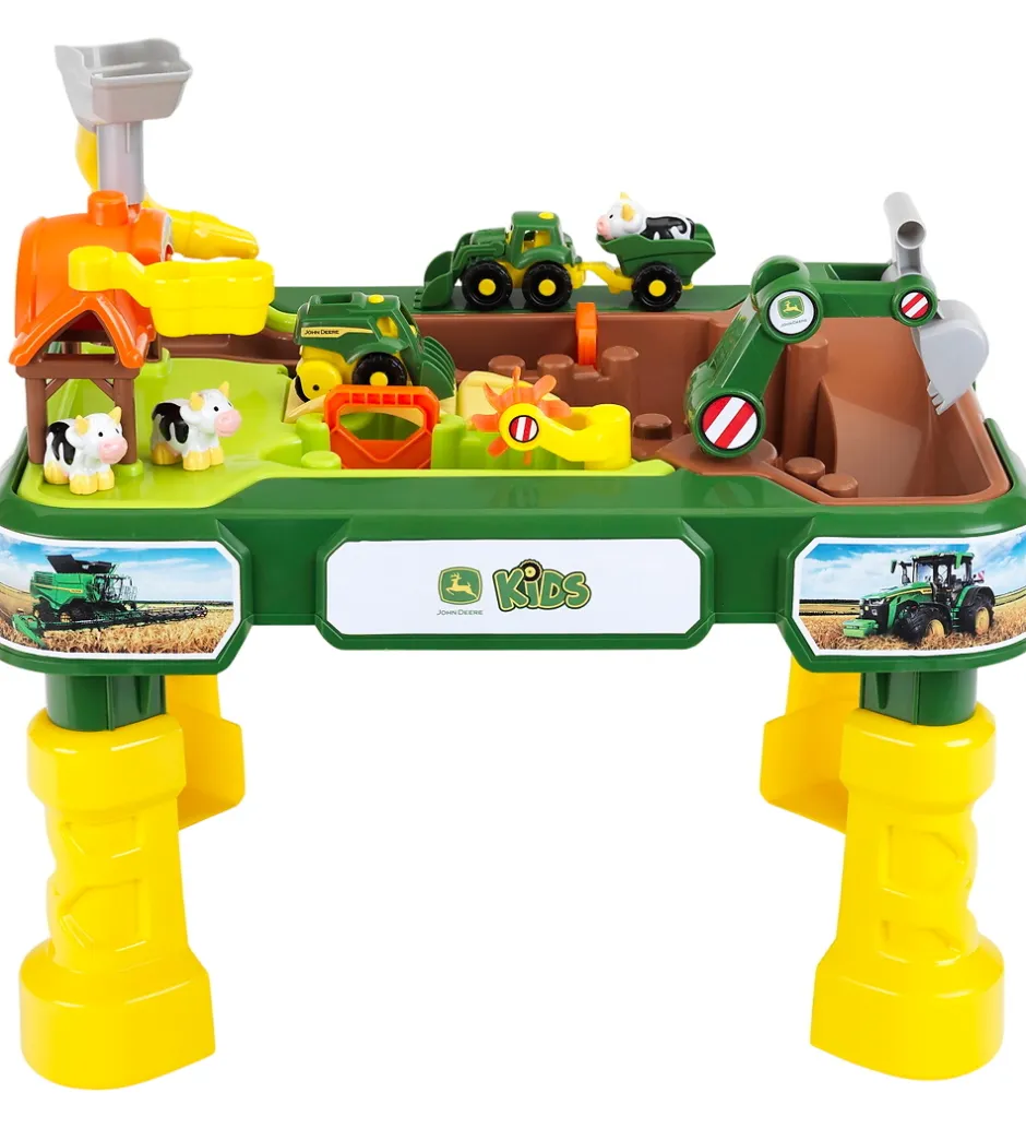 John Deere Legebord - Sand/Vand m. bondegårdsdele